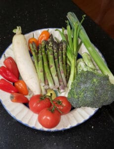 Our Own Vegetable Platter