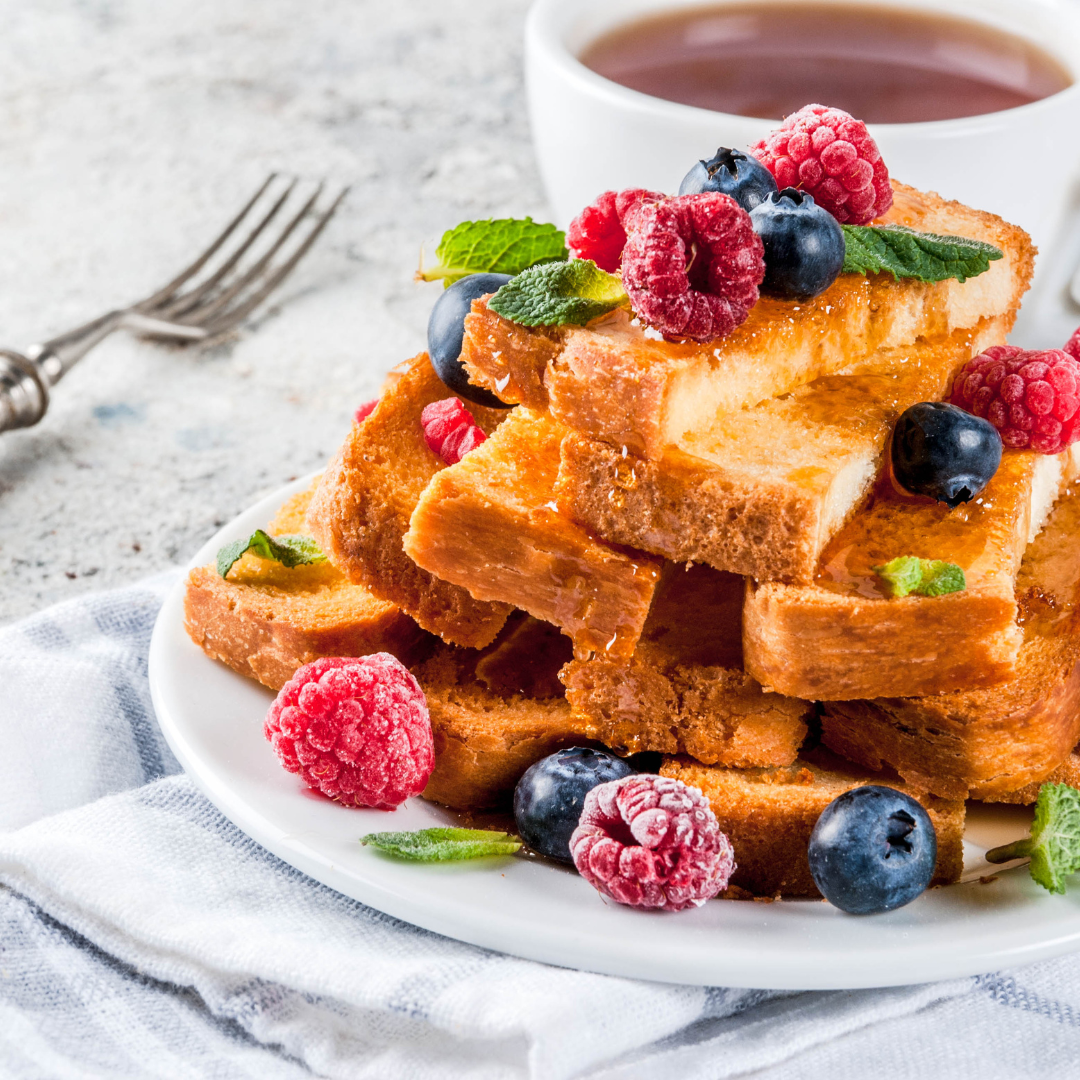 Vegan French Toast With Flaxseed Eggs