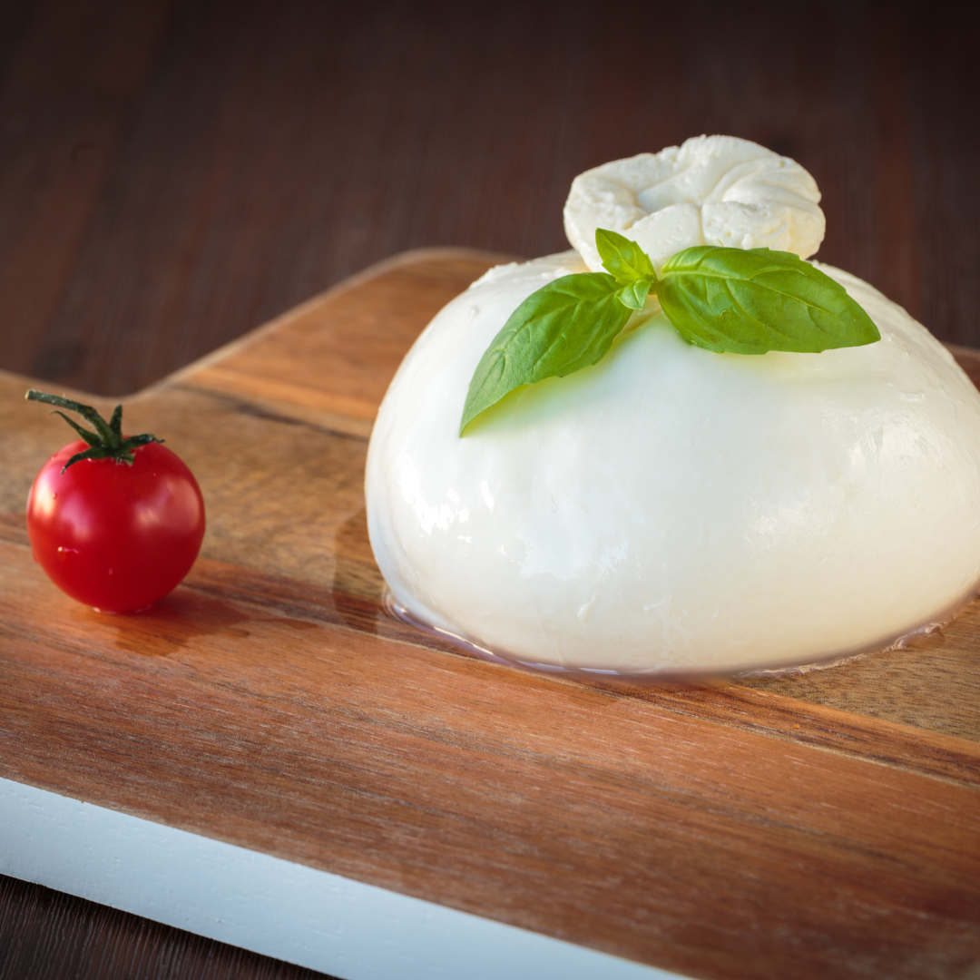 Vegan Mozzarella Cheese With Plant-Based Yoghurt