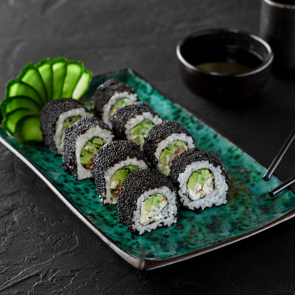 Tofu Roll With Avocado, Cucumber, And Much More