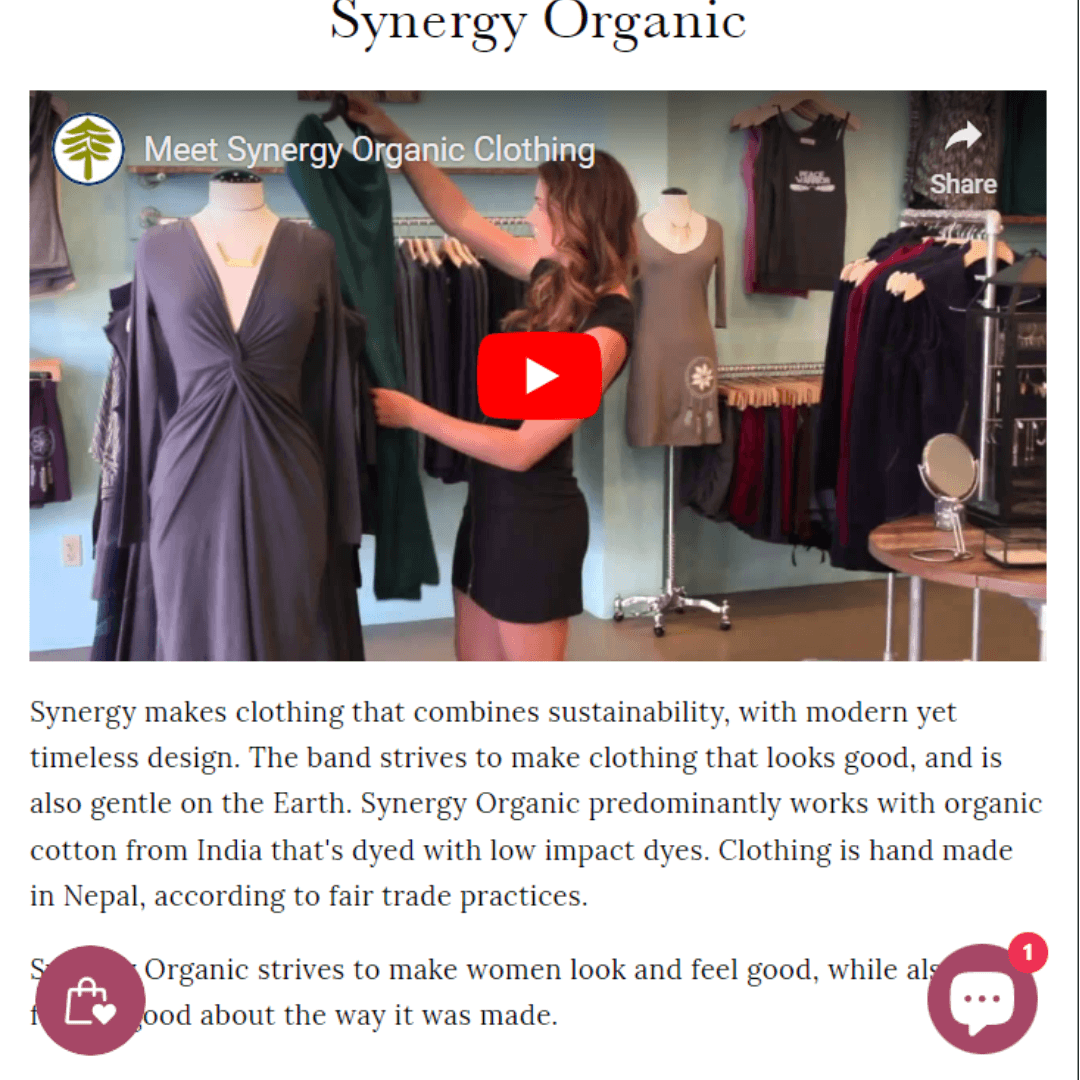 Synergy Organic Clothing