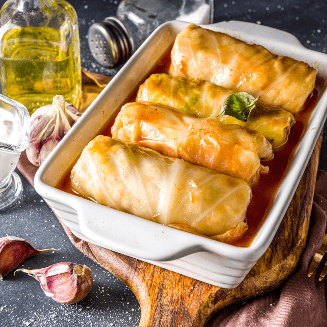 Vegan Stuffed Cabbage Rolls Recipe