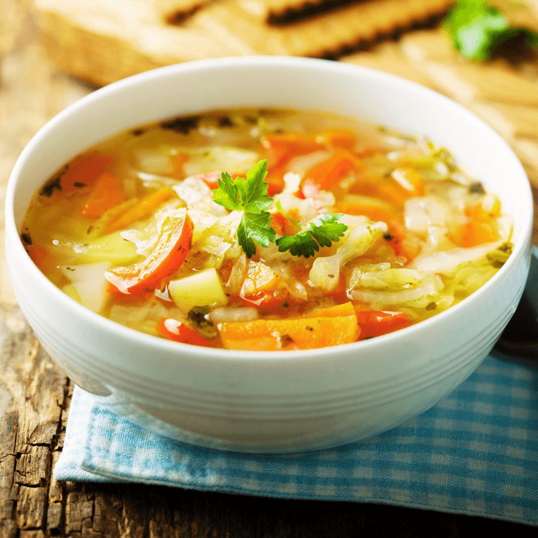 Vegan Cabbage And Potato Soup Recipe