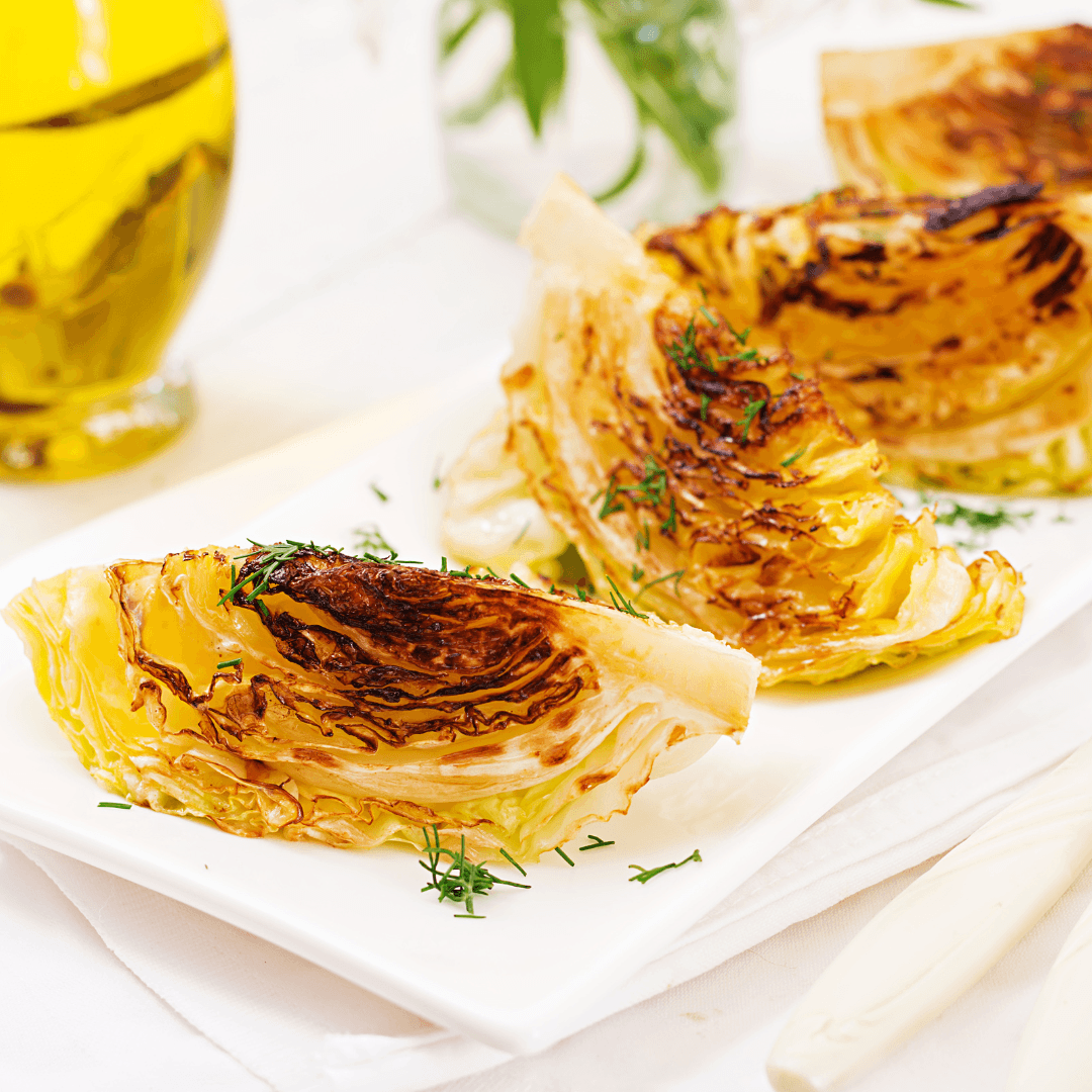 Vegan Cabbage Steaks Recipe