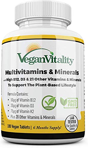 Vegan Vitality Multivitamins and Minerals
