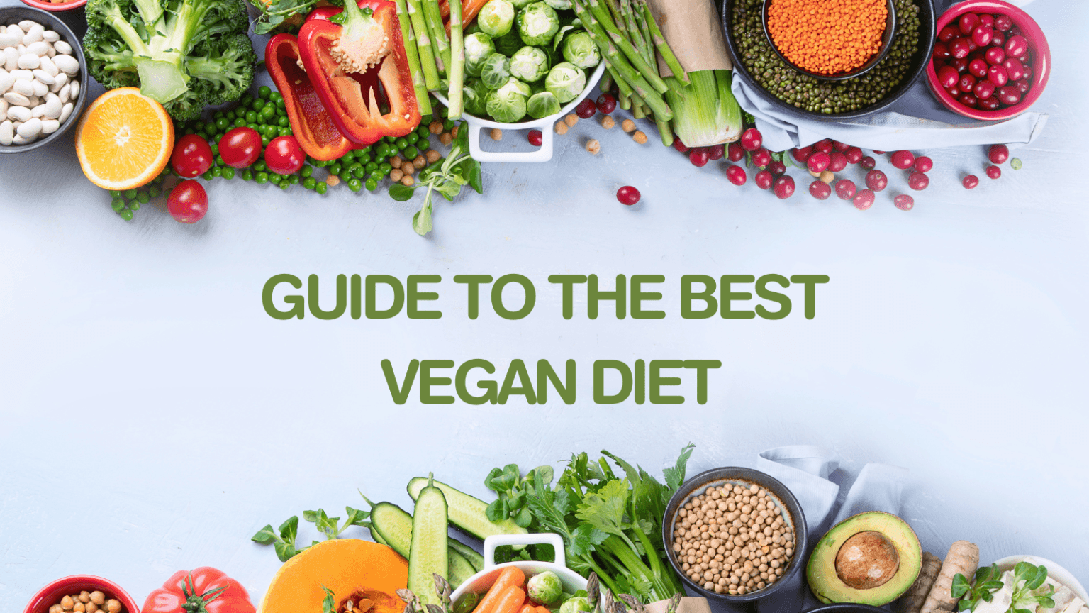Guide To The Best Vegan Diet Updated March 2024