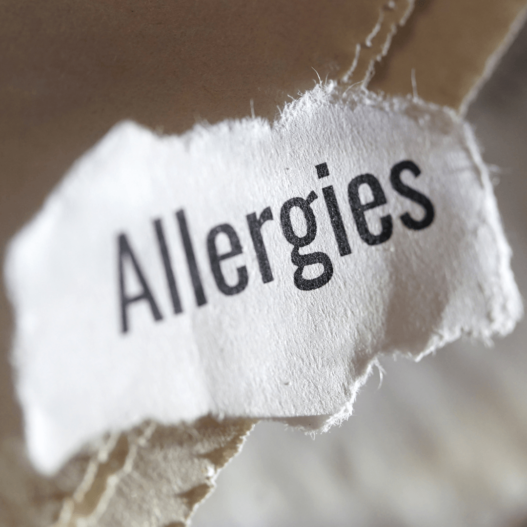Allergies And Sensitivities
