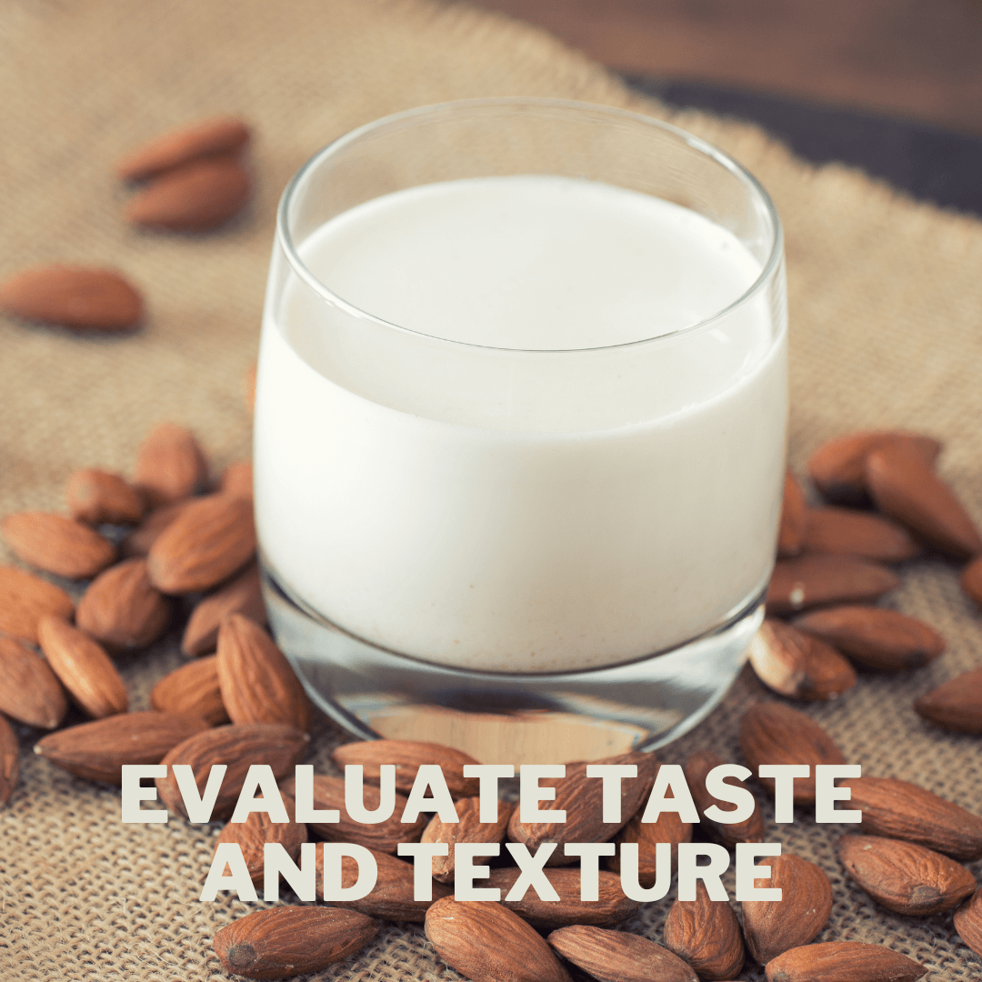 Evaluate Taste And Texture