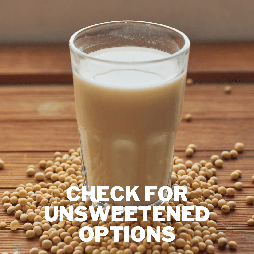 Check For Unsweetened Options