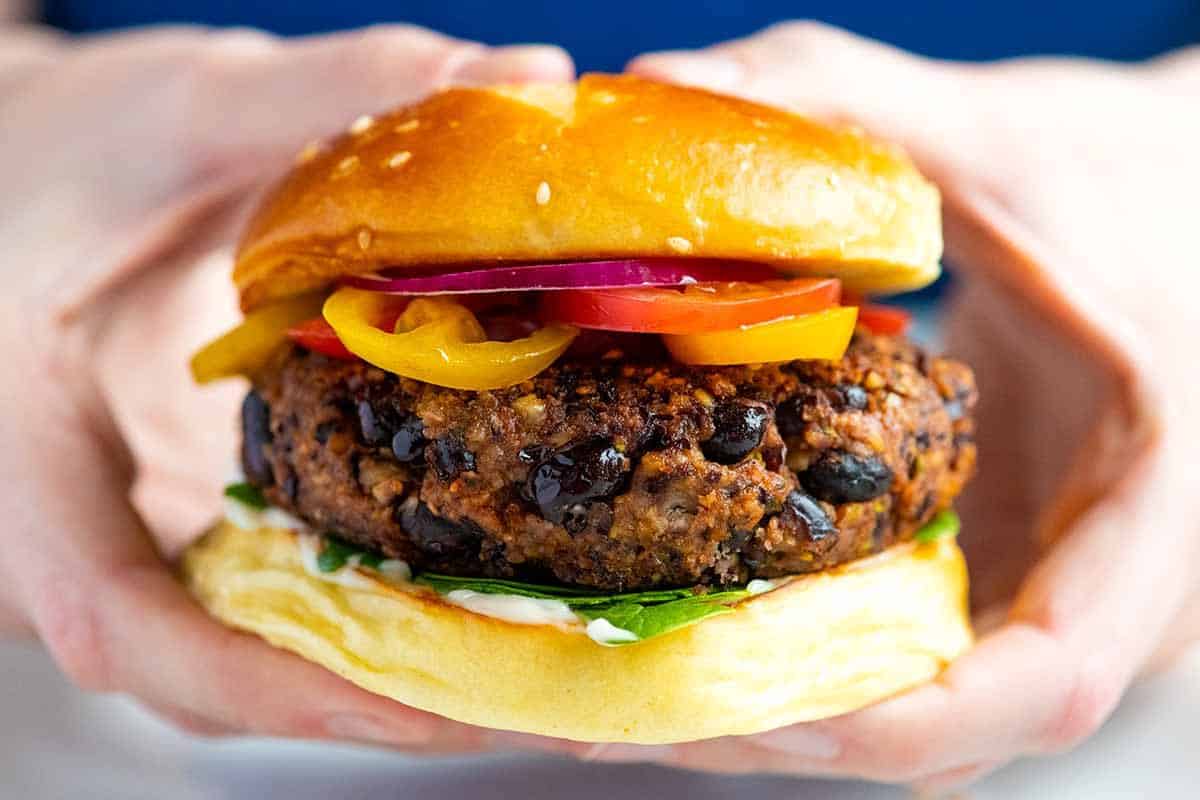 Black Bean Veggie Burger