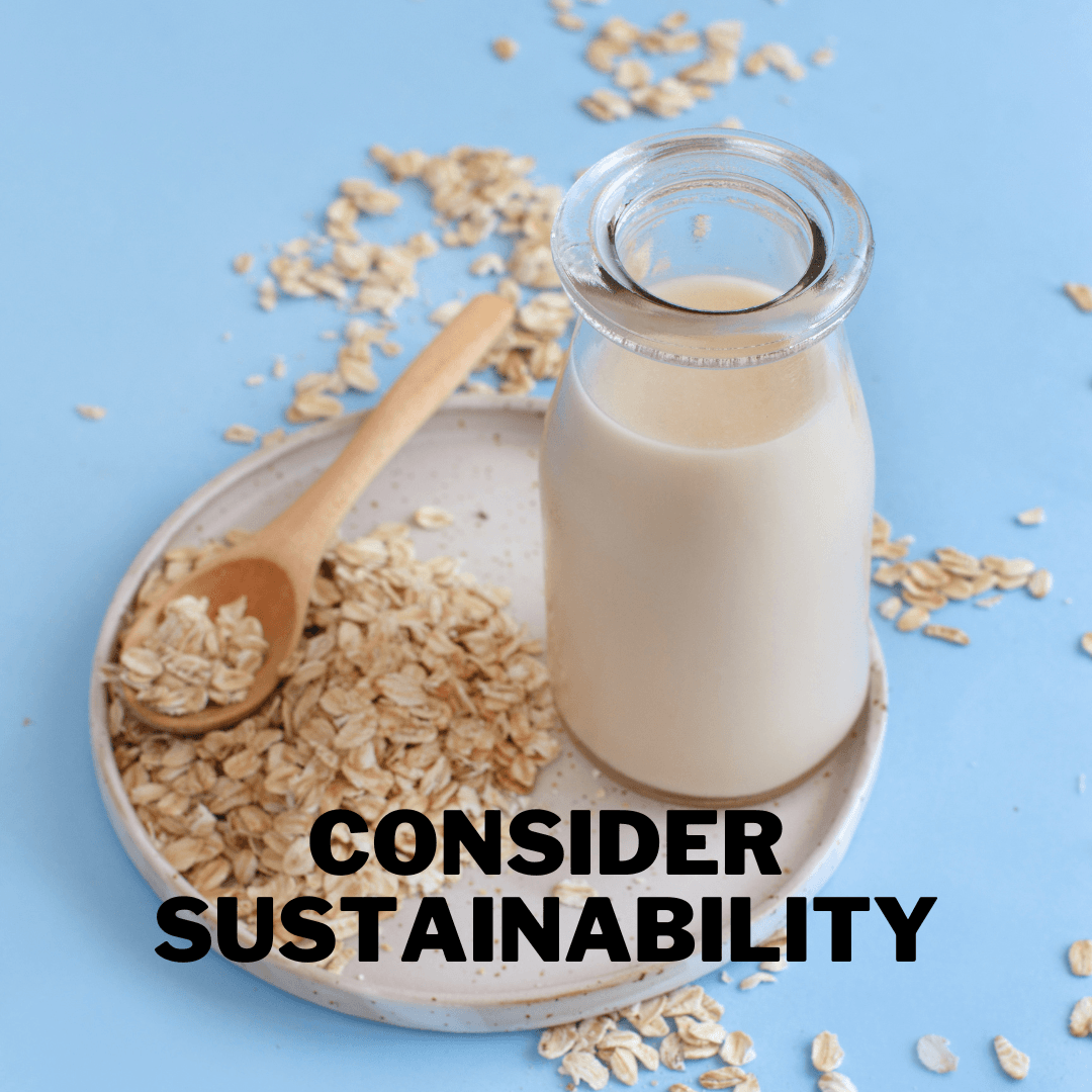Consider Sustainability