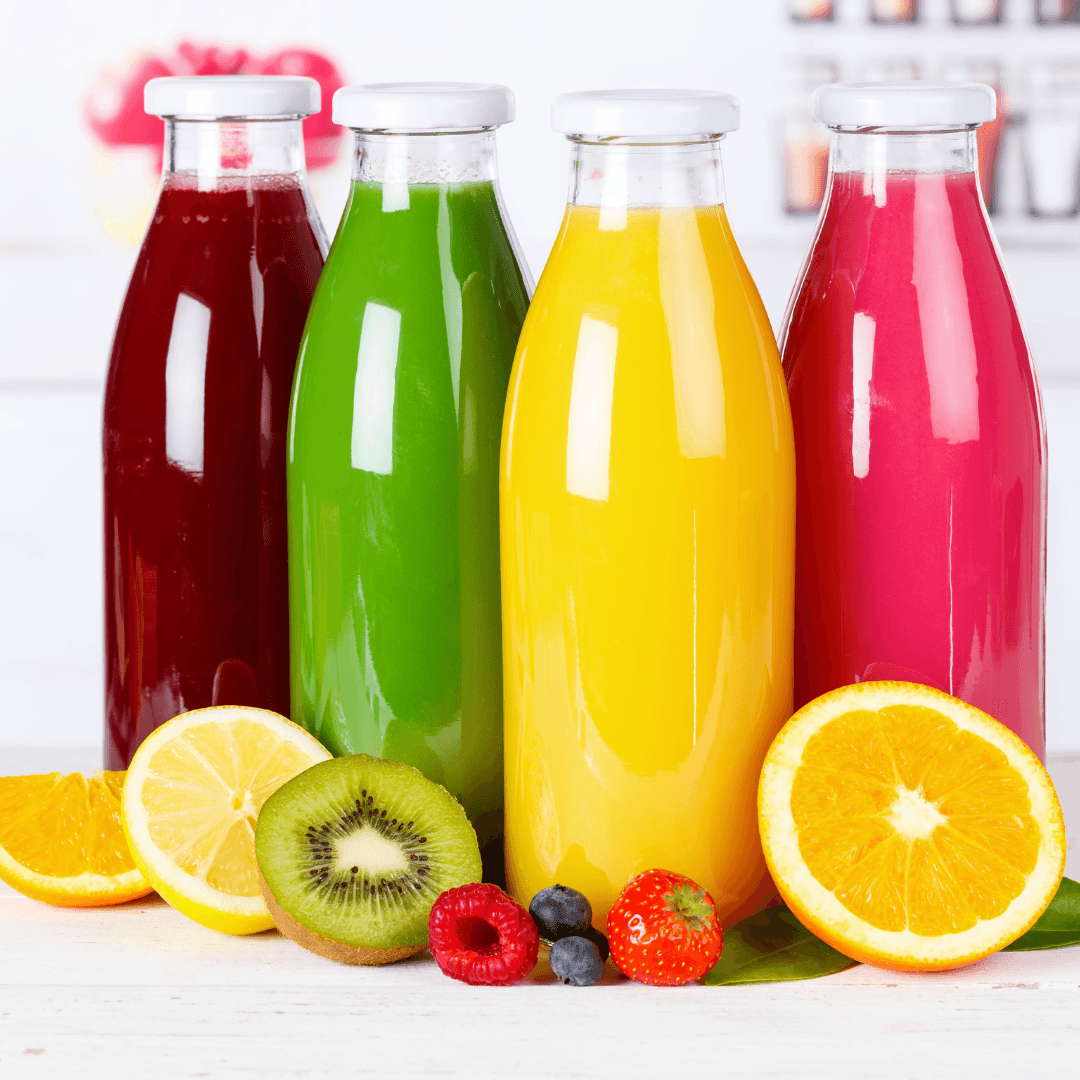 Vitamin-Rich Smoothies And Juices