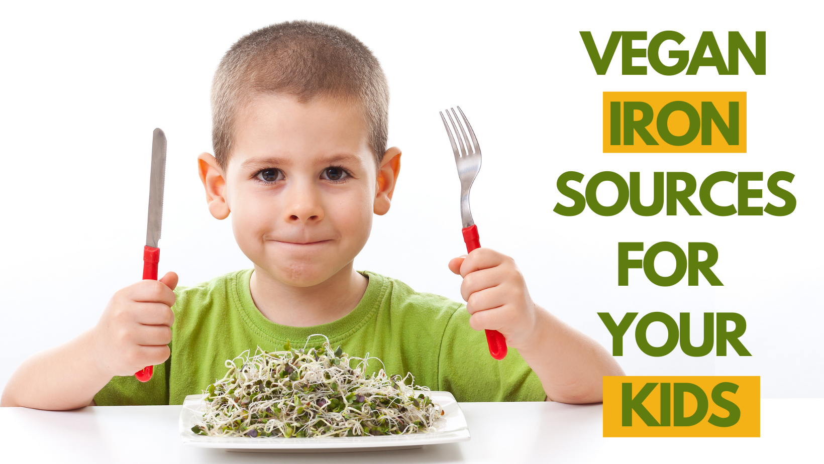 8 Essential Vegan Iron Sources For Your Kids