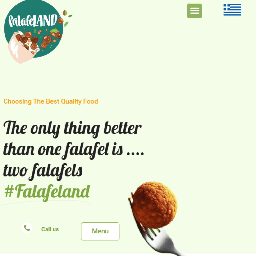 Falafeland In Fira, Santorini