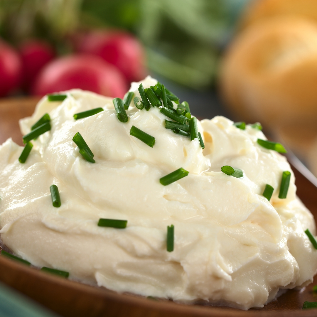 Vegan Cream Cheese With Chives