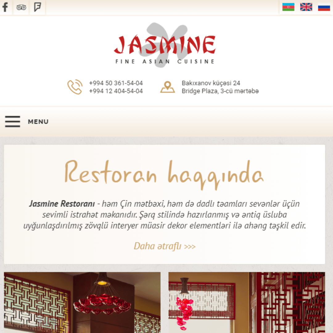 Jasmine Café In Baku