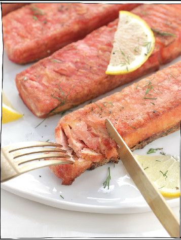 Delicious Homemade Vegan Salmon