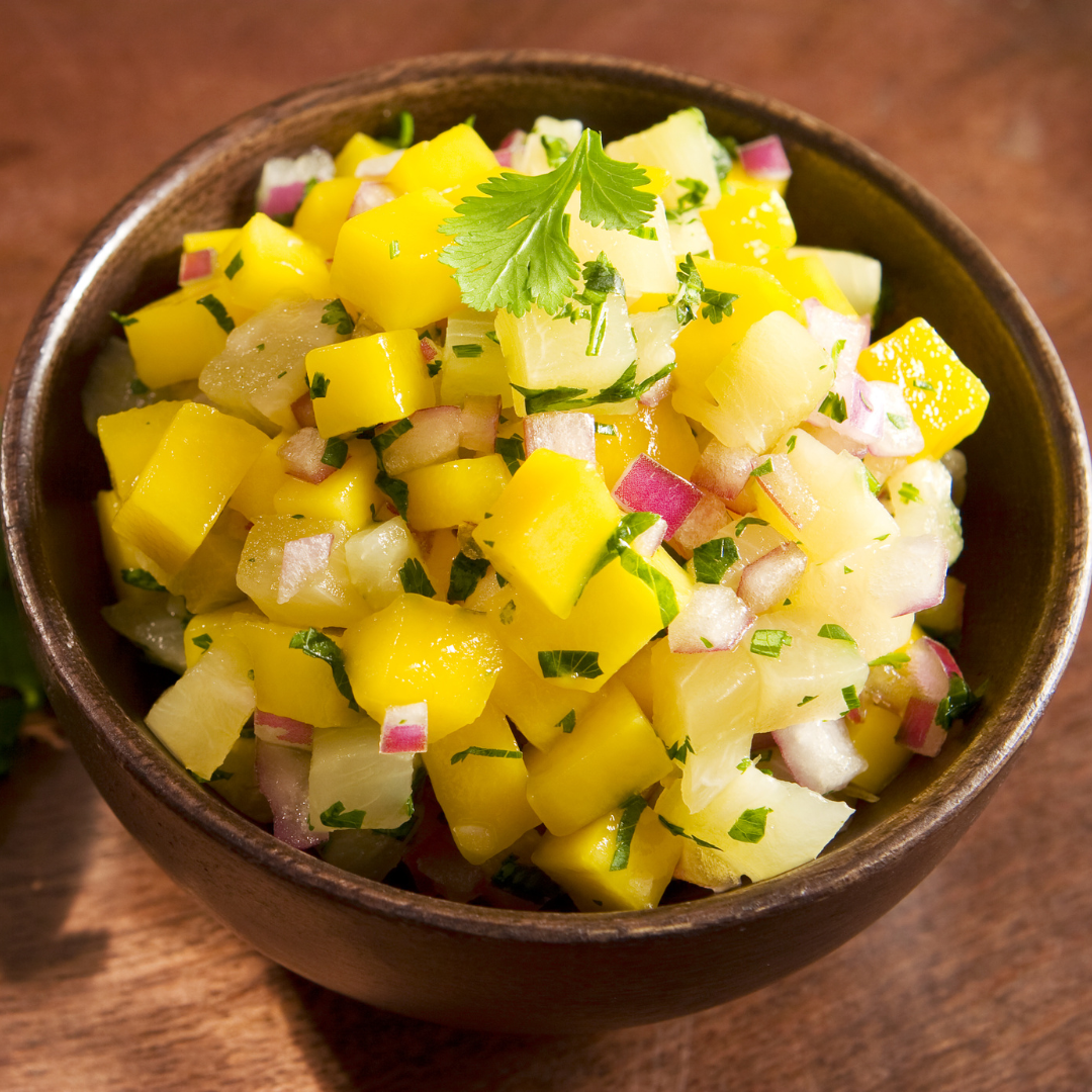 Pineapple Vegan Fruit Salad