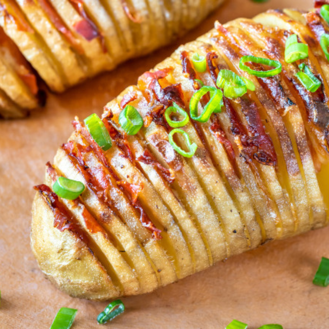 Cranberry-Stuffed Hasselback Apples