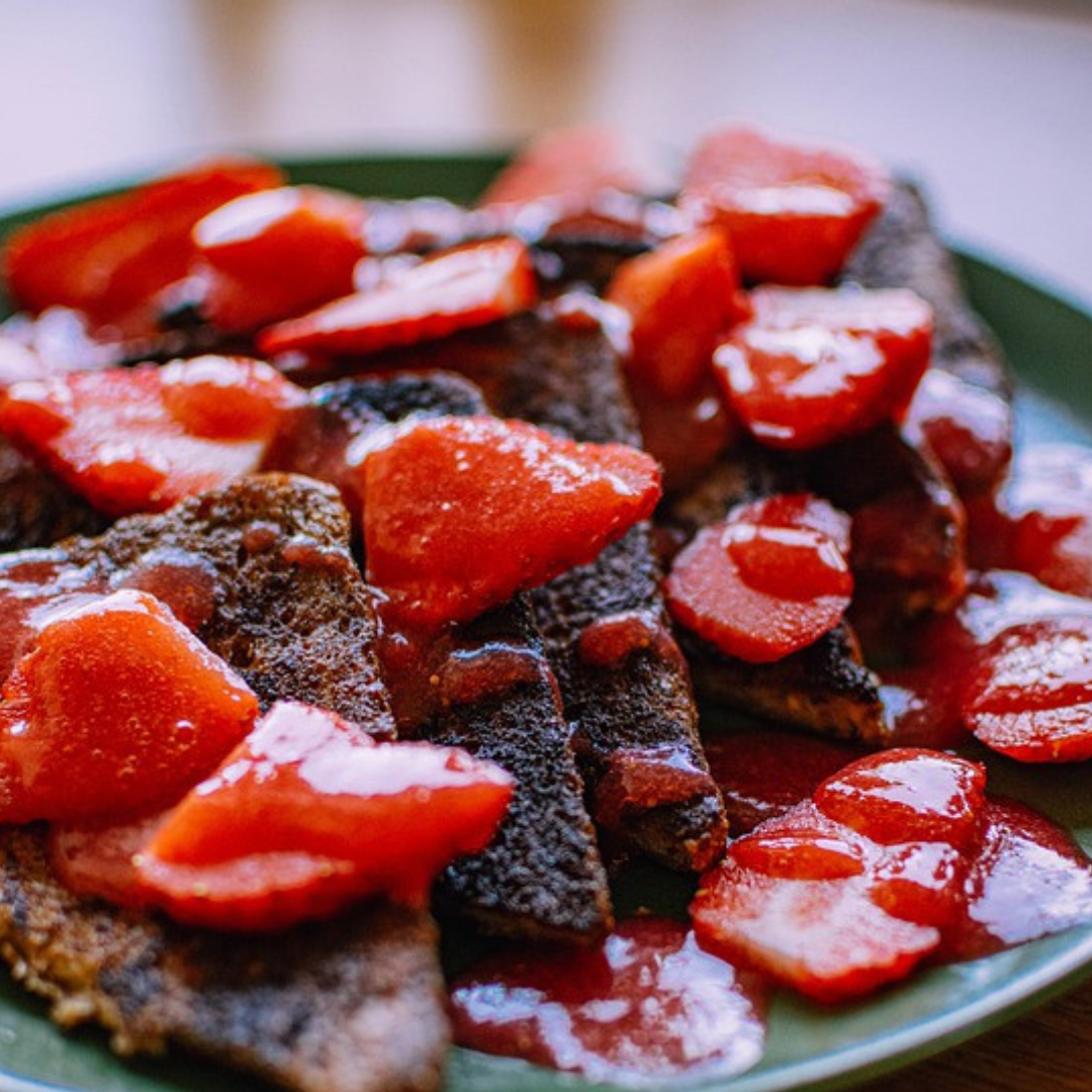 Vegan French Toast With Ciabatta Bread