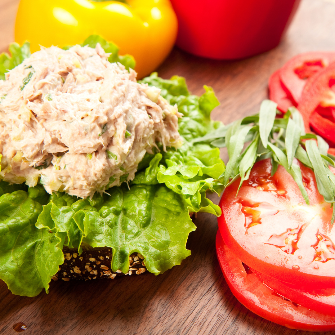 Jackfruit Vegan Tuna-Less Salad Sandwiches