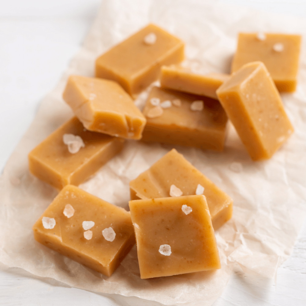 Vegan Coconut Caramel Fudge