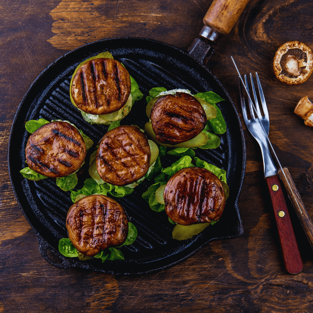 Grilled Portobello Mushrooms