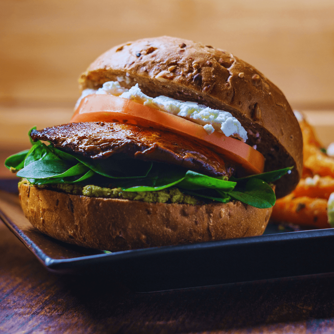 Portobello Mushroom Burger