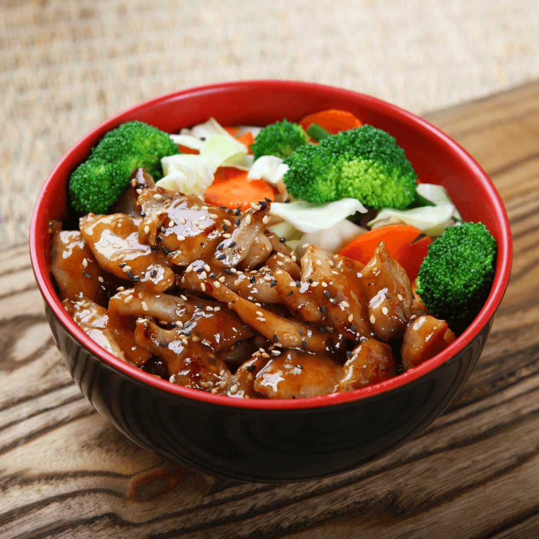 TVP Teriyaki Bowl