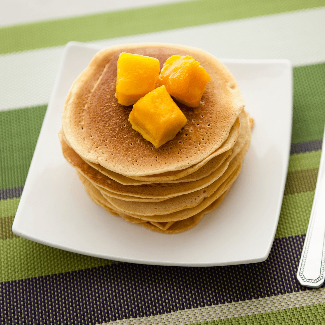 Vegan Chickpea Pancakes With Mango Salsa Recipe