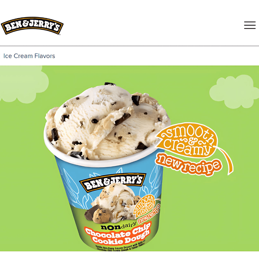 Ben & Jerry’s Non-Dairy Ice Cream