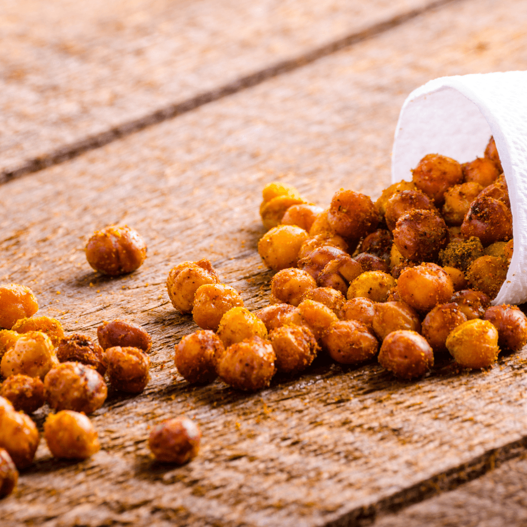 Vegan Spiced Roasted Chickpeas