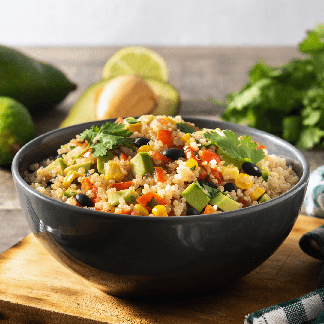 Quinoa Salad With Avocado And Black Beans Recipe