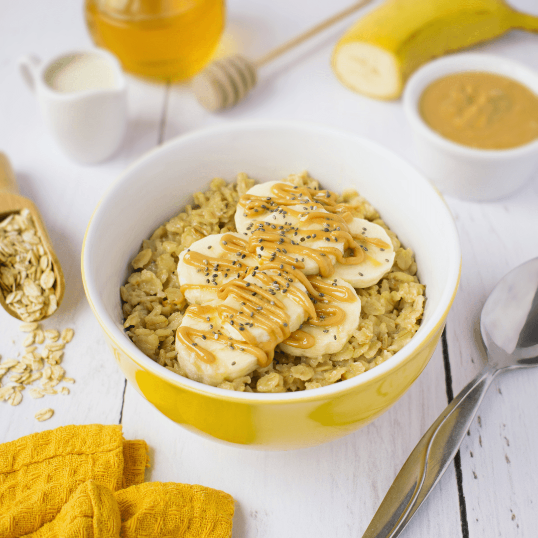 Peanut Butter & Banana Oatmeal