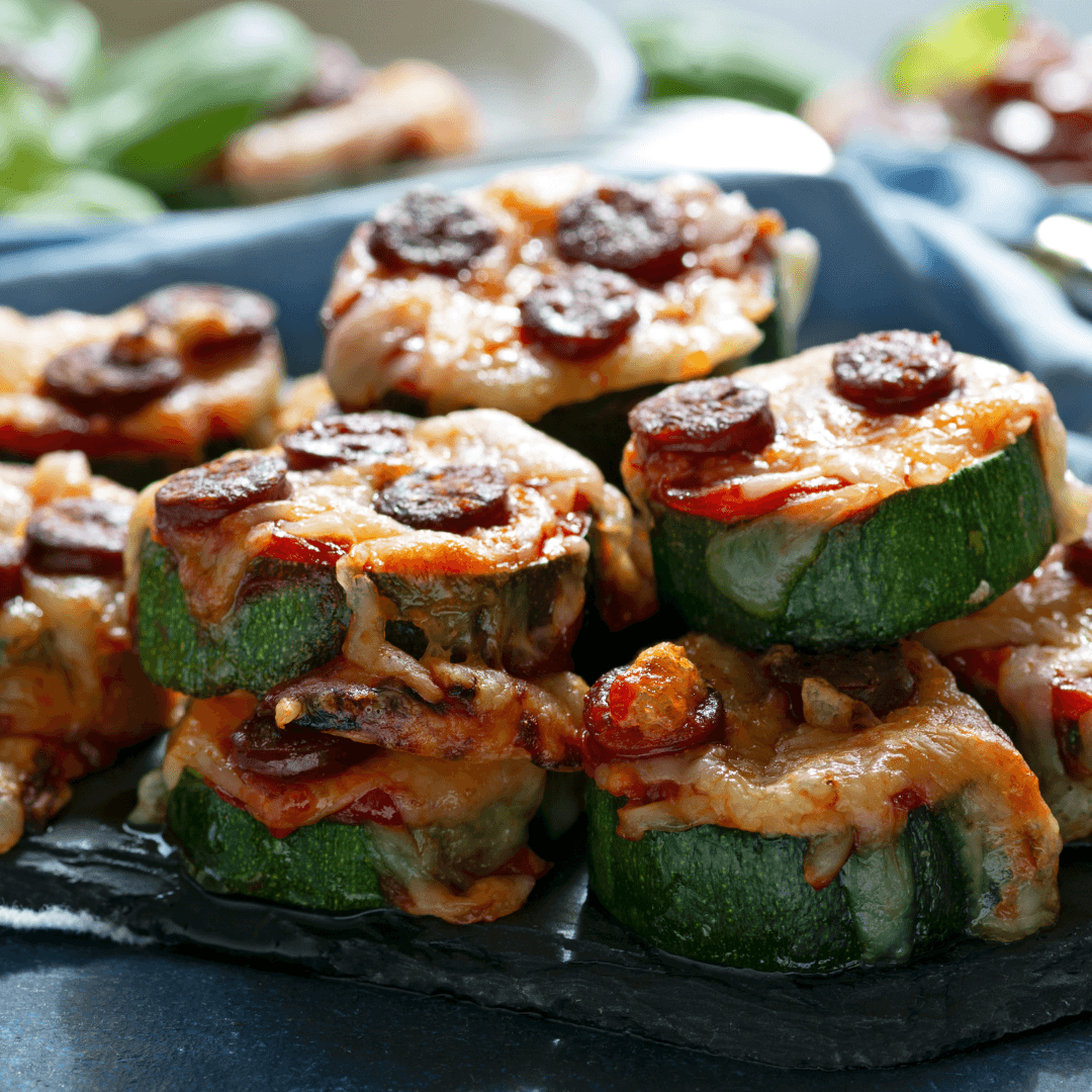 Vegan Zucchini Pizza Bites Recipe