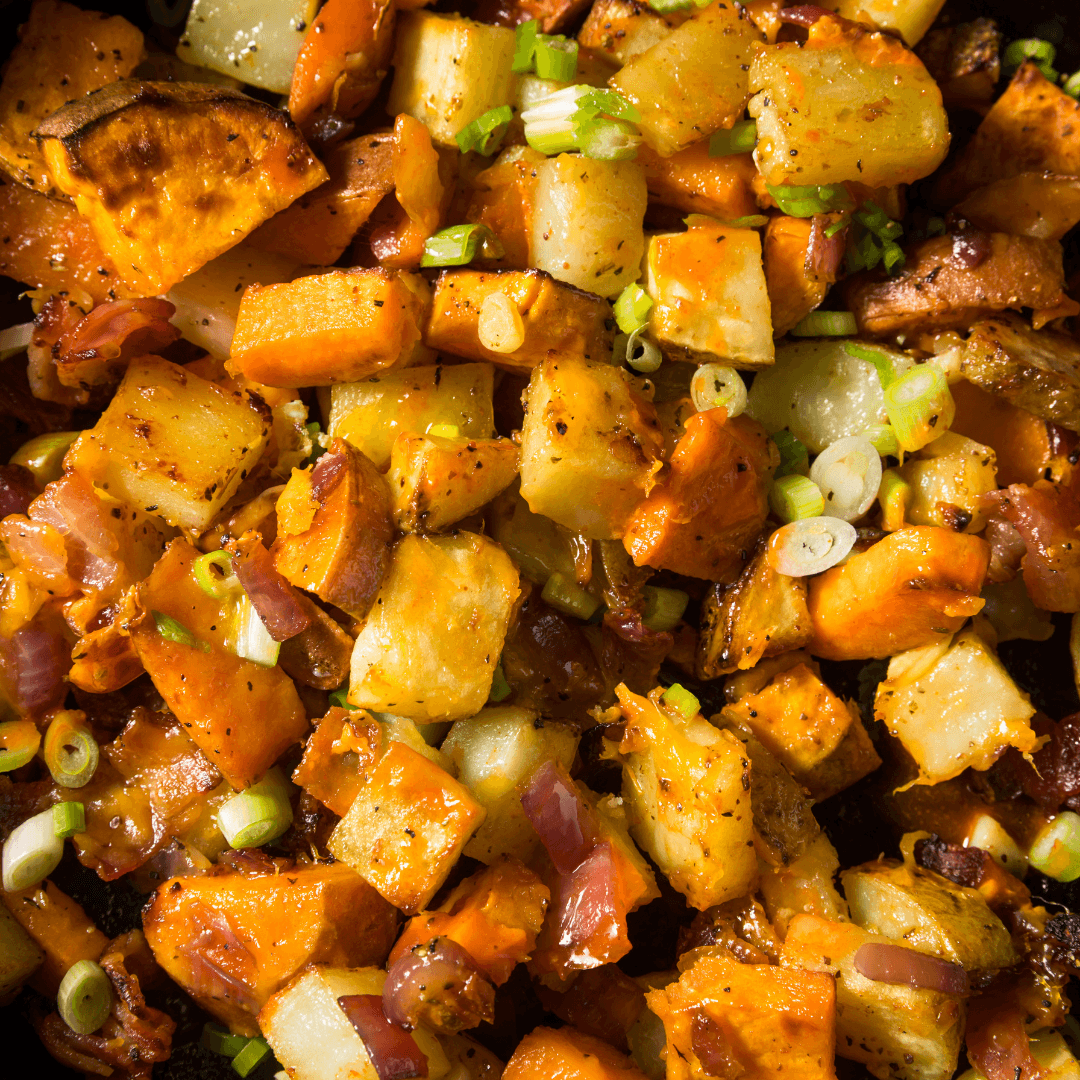 Vegan Chickpea And Sweet Potato Hash Recipe