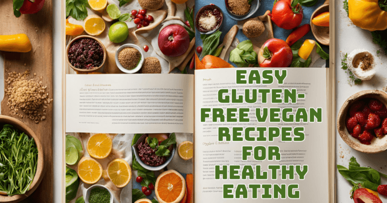 Easy Gluten-Free Vegan Recipes For Healthy Eating