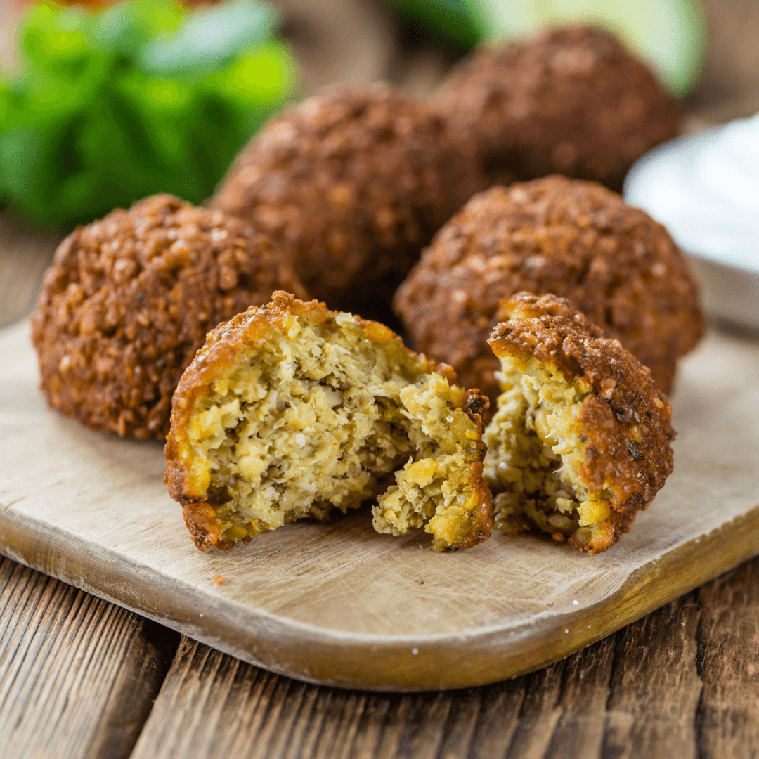 Gluten-Free Vegan Baked Falafel Recipe