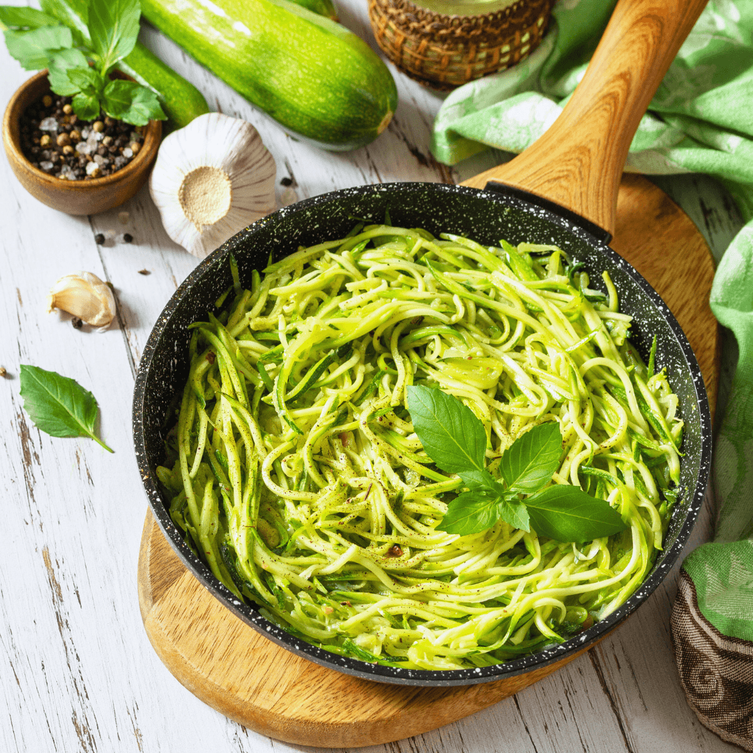 Zucchini Noodles With Pesto Recipe