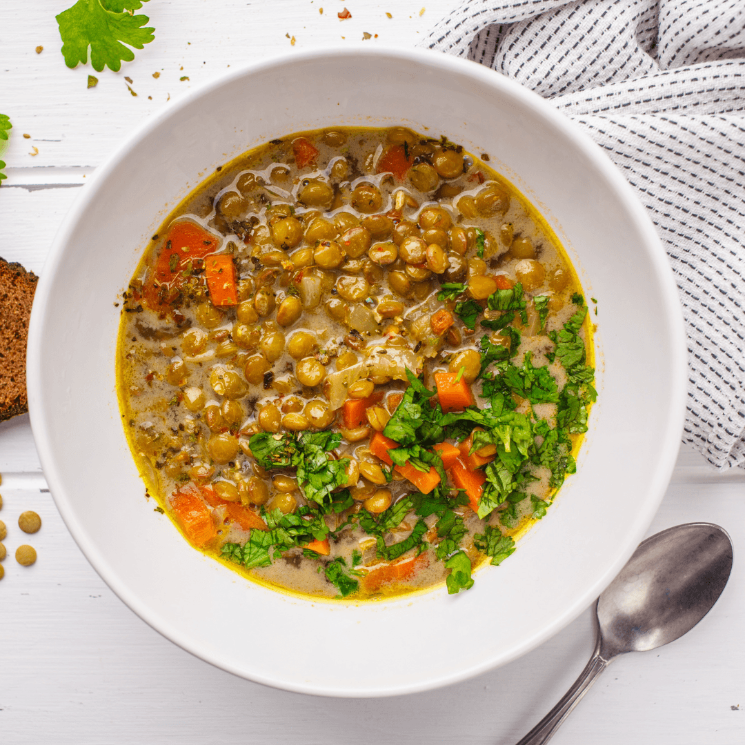 Gluten-Free Vegan Lentil Soup