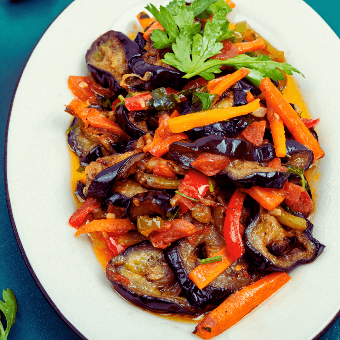 Vegan Eggplant And Tomato Stew Recipe