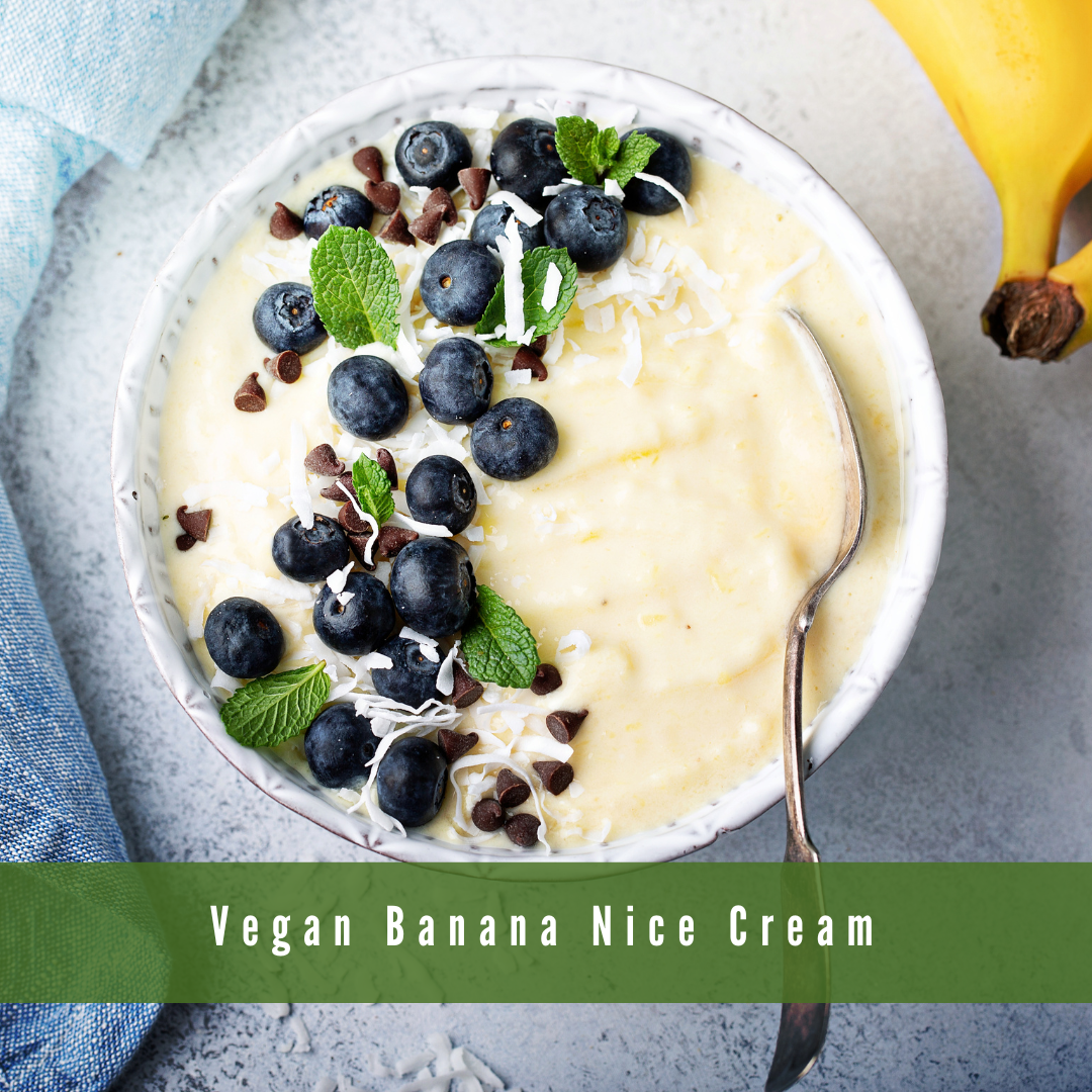 Vegan Banana Nice Cream