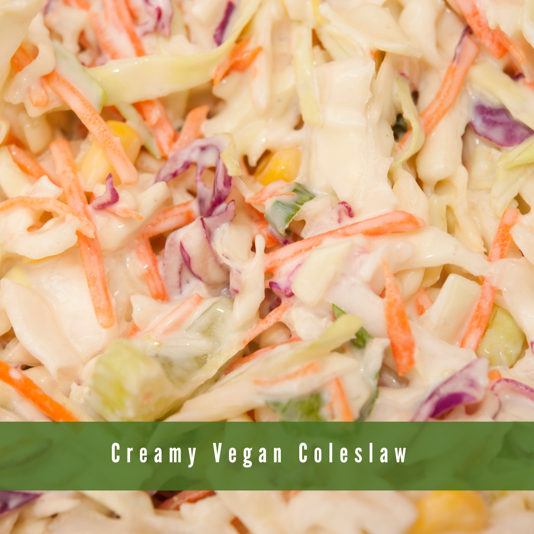 Creamy Vegan Coleslaw