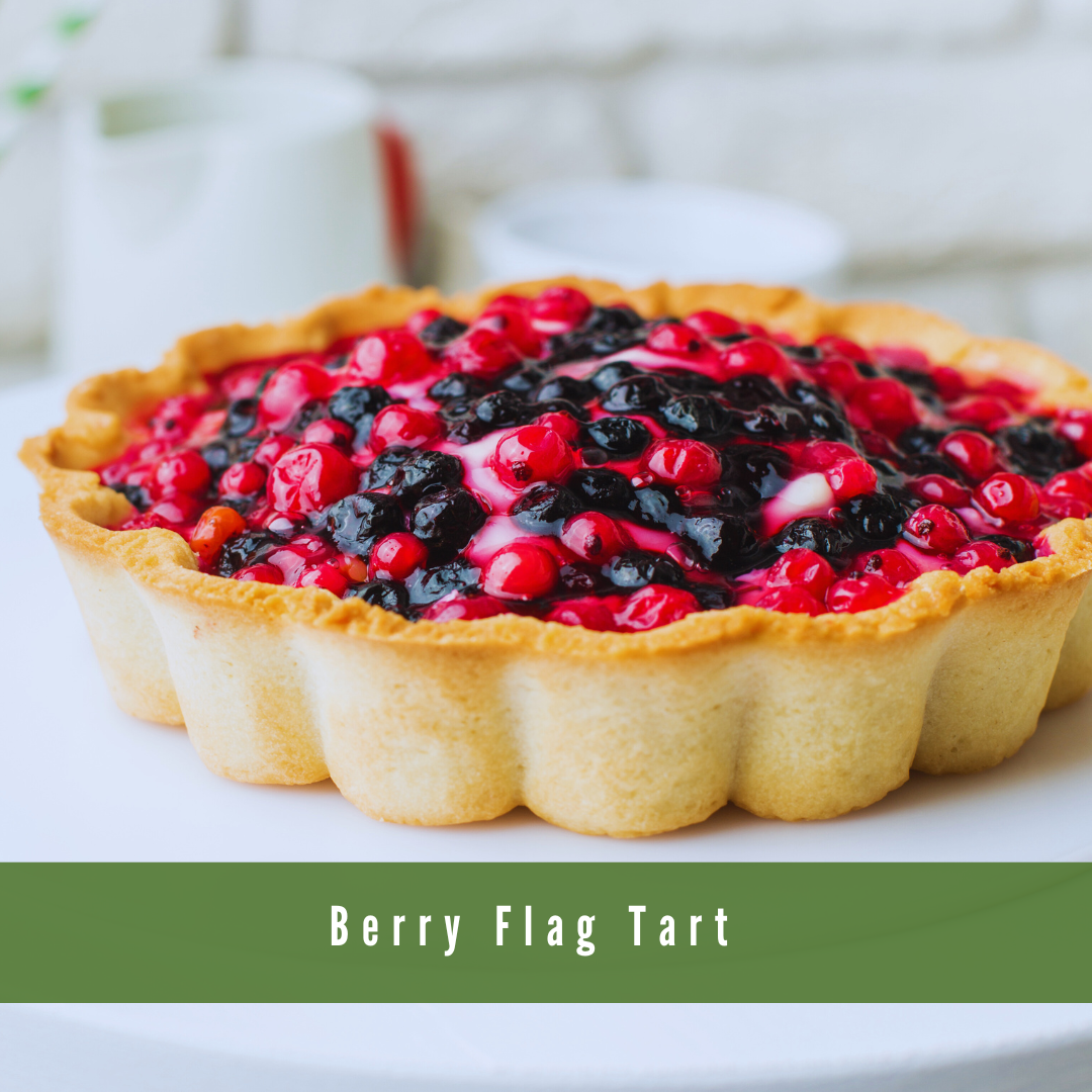 Berry Flag Tart