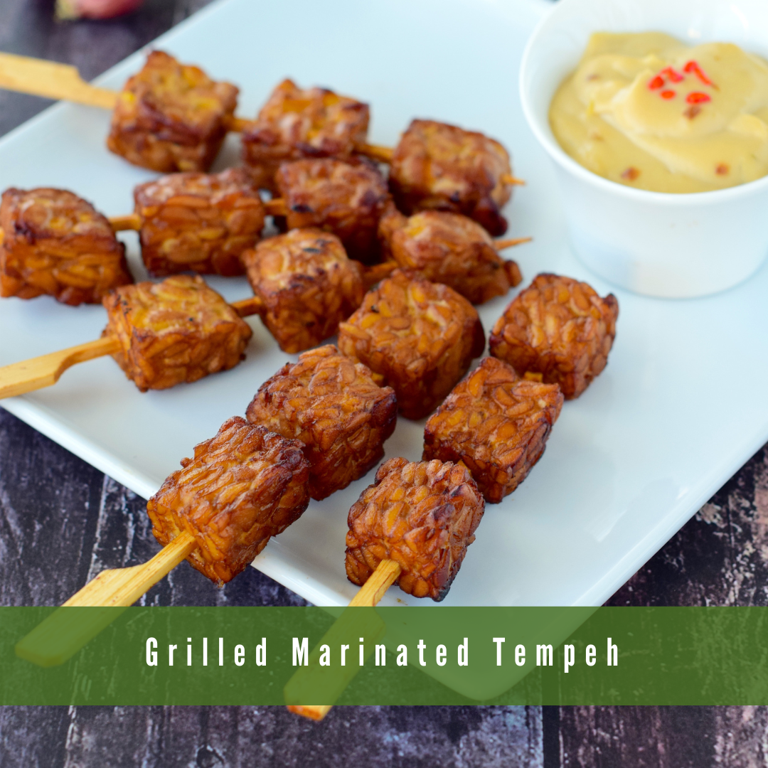 Grilled Marinated Tempeh