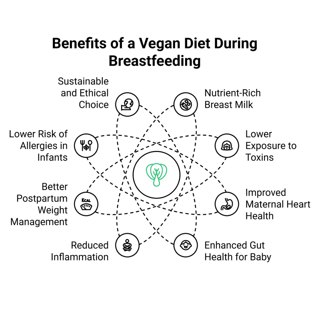 The Benefits Of A Vegan Diet During Breastfeeding