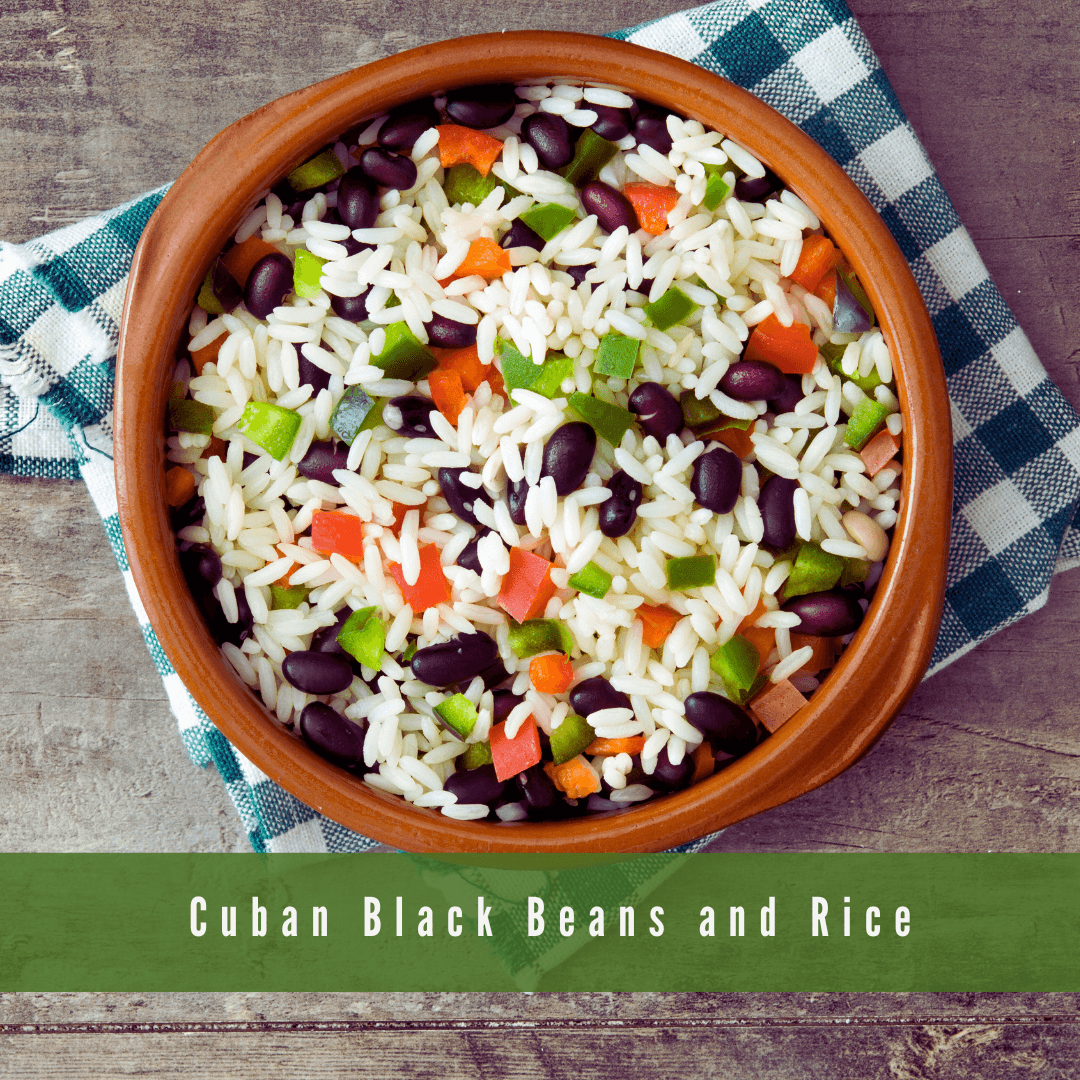 Cuban Black Beans And Rice