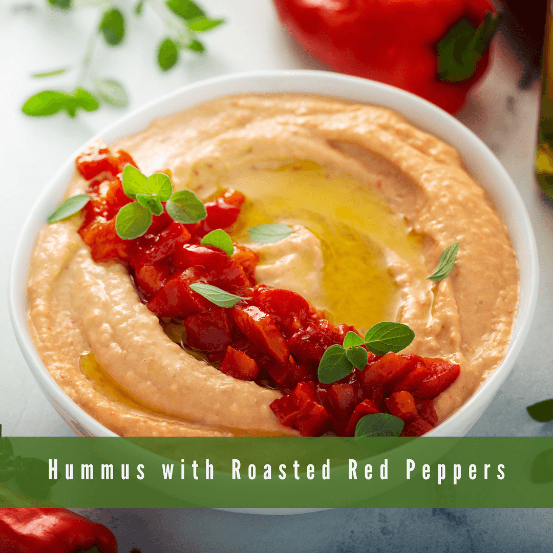 Hummus With Roasted Red Peppers