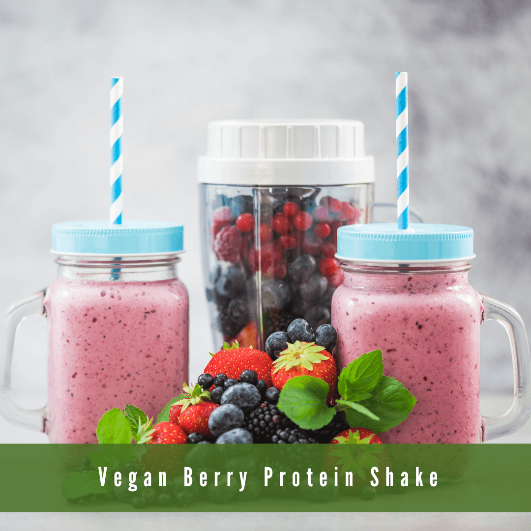 Vegan Berry Protein Shake Recipe