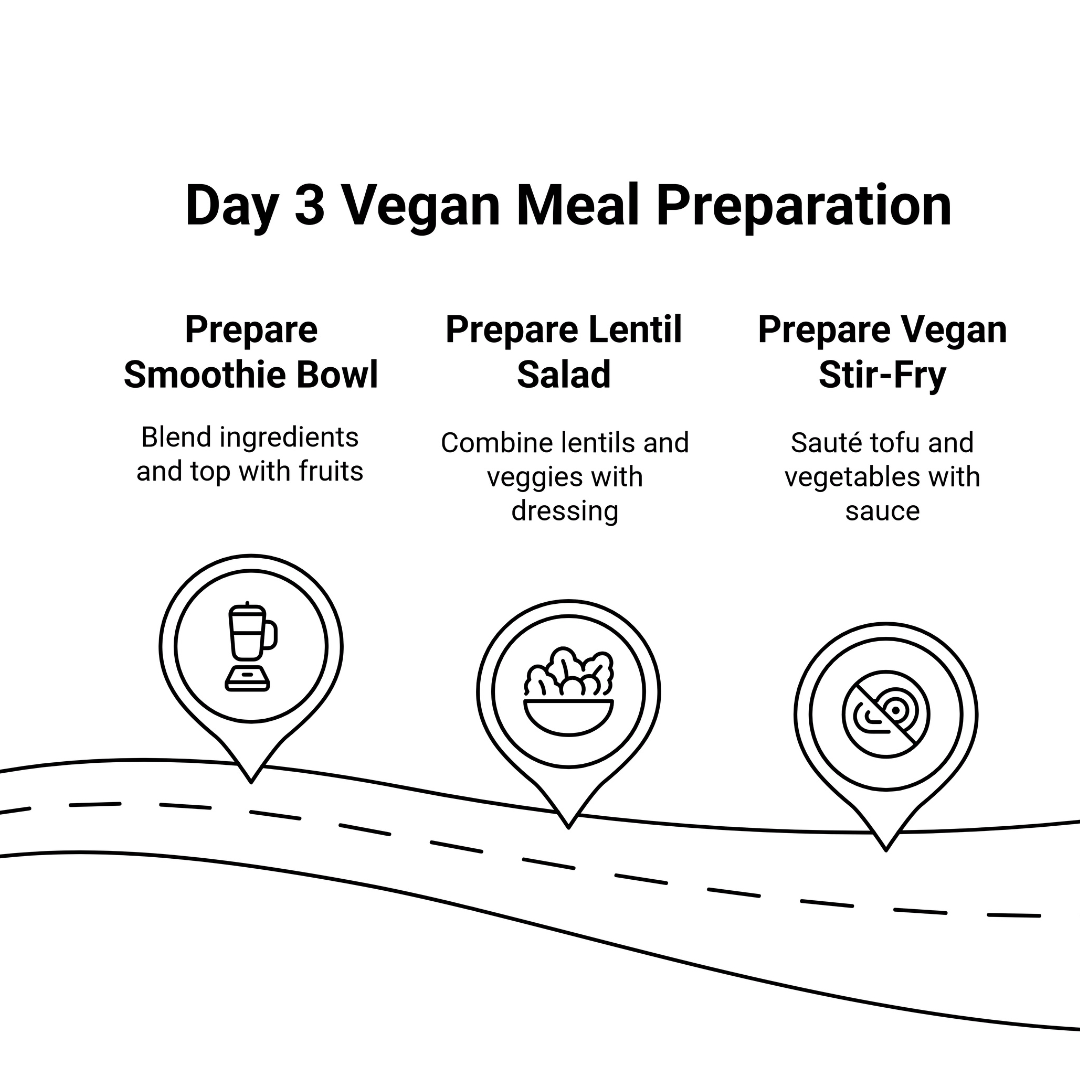 Day 3 Vegan Meal Preparation